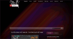 Desktop Screenshot of duyendangvietnam.tv